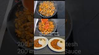 Salcë me mish viqi  këpurdha dhe karrota food viral recipe delicious lecker like shorts [upl. by Ednyl111]