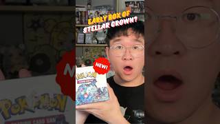 EARLY NEW Stellar Crown Pokemon Card Booster Box Opening pokemon pokemontcg pokemoncards [upl. by Suelo316]