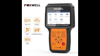 FOXWELL NT650 Elite OBD2 Automotive Scanner ABS SRS AF BRT DPF 26 Reset Professional OBD Auto Car D [upl. by Aicilf]