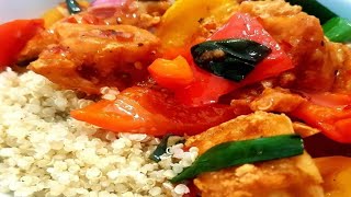 HOME MADE PORKLESS BITES SWEET SPICY AND SOUR TOFU RECIPE  HOW TO MAKE TOFU TASTE LIKE MEAT [upl. by Leirea]