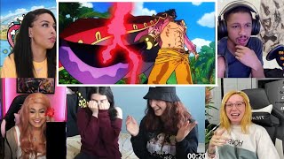 Roger vs Whitebeard Clash  One Piece 965  Reaction Mashup [upl. by Bartley]