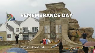 Remembrance Day at Mossel Bay 2024 [upl. by Ecidna113]