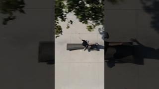 Drone shot at the skatepark🛹 skateboarding skatepark dronevideo skateboardvideo [upl. by Aon824]