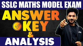 SSLC Model Exam Maths  Exam Analysis Answer Key  Exam Winner SSLC [upl. by Vedetta393]