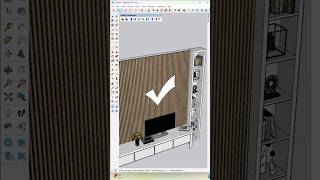 ✅Easy way to scale object without distorting the object youtubeshorts new sketchup viralvideo [upl. by Innavoeg]