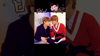 Tujme rab dikhata hai🥰🫶💞 taekook cute moment💜💚vjungkooktaekook btstrendingbts7bunnyshorts [upl. by Ennayrb]