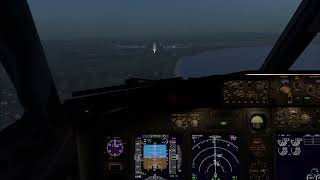 Ryanair Boeing 737800 Landing at Glasgow Prestwick Airport  XPlane 12 [upl. by Alda353]