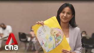 Changi Prison inmates celebrate Father’s Day in largest family reunion since pandemic [upl. by Sallie63]