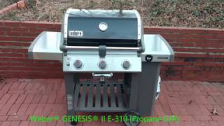 Weber GENESIS II E310 Propane Gas Grill [upl. by Hedve]