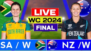 New Zealand Vs South Africa T20 World Cup Final Match Live  NZ vs SA Womem WC Final Match Live [upl. by Sandra]