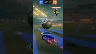 Air dribble for the win music rocketleague rocketgoal rocketleagueclips [upl. by Inatsed]