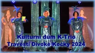 Kulturní dům KTrio  sestřih travesti Divoké Kočky 2024 [upl. by Akitnahs584]