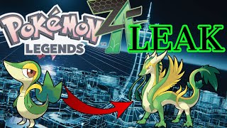 New Pokemon Legends ZA LEAKS starters regional forms new evoltions ride pokemon and ultimate form [upl. by Dumanian]