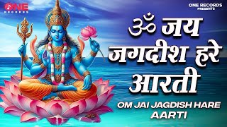 ॐ जय जगदीश हरे आरती  Om Jai Jagdish Hare Aarti  One Records [upl. by Airun]