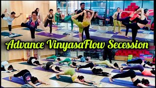 50 Minutes Advance Evening Vinyasa Flow Yoga Secession vinyasaflow hathayoga yoga yogasouvik [upl. by Ylecic]