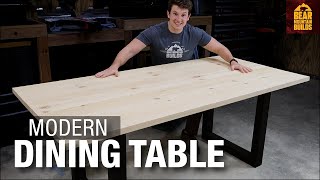 Super Simple Modern Dining Room Table [upl. by Bury]