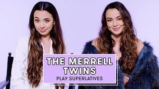 The Merrell Twins Reveal Whos Most Likely to Ask Out a Crush Ghost and More [upl. by Oivat881]