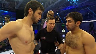 ZABIT Magomedsharipov SMASHES Artak Nazaryan TKO MMA fight HD [upl. by Biegel48]