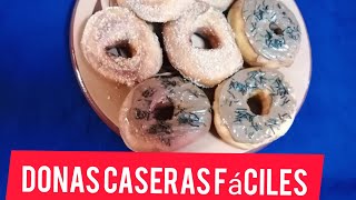 Donas caseras fáciles  Lupitalu [upl. by Nanyt]