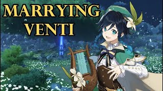 Marrying Venti Genshin ASMR Roleplay Listener x Venti Romantic [upl. by Halfdan685]