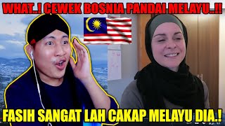 💥WOOW‼ CEWEK DI NEGARA BOSNIA PANDAI DAN FASIH BAHASA MELAYU‼ LHA KOK BISA SIH [upl. by Noreht471]