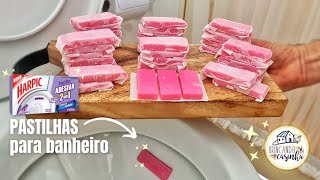 PASTILHAS SANITÁRIAS EM GEL COM SOMENTE 2 INGREDIENTES  MENOS DE 1000  Adriana Fernandino [upl. by Kallman]