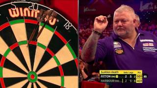 Fitton v Harbour R1 2016 BDO ChampSuddenDeath HD1080p [upl. by Maisel]