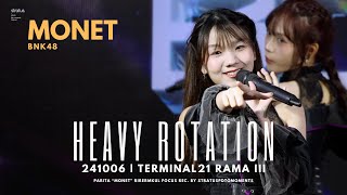 Focus cam 4K60p 241006 Monet BNK48  Heavy Rotation  ROADSHOW  TERMINAL 21 RAMA III [upl. by Oralee]