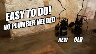 How to Replace a Sump Pump [upl. by Alicea]