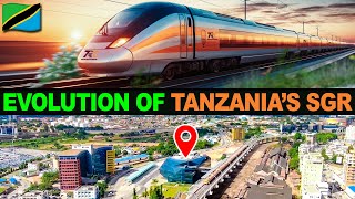 HOW TANZANIAs SGR EVOLVED SINCE 80s FIRST ELECTRIC TRAIN IN EAST AFRICA DAR CITY IN TEN YEARS [upl. by Lori290]