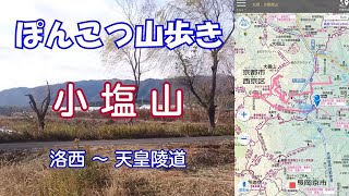 ぽんこつ山歩き♪「小塩山」洛西～天皇陵道 [upl. by Tneicniv]