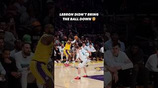 LAKERS GRIZZLIES HIGHLIGHTS • LEBRON DIDNT BRING THE BALL DOWN [upl. by Yorgen]