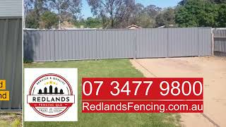 Colorbond Fence Installation [upl. by Noruq931]