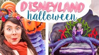 DISNEYLAND Nouveautés dHalloween spectacles parades et décos [upl. by Weisman88]