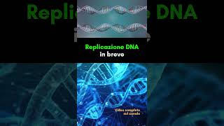 Come avviene la duplicazione del DNA in breve [upl. by Cobbie]