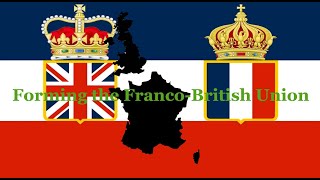 Forming the FrancoBritish Union Roblox Rise of Nation [upl. by Tiersten]