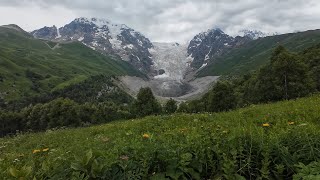 Eng sub Georgia AdishLakhori trekking3 메스티아에서 우쉬굴리까지 셋째 날 두번째 [upl. by Sennahoj]