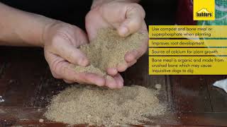 Planting Fertilisers Bone meal and Superphosphate [upl. by Rashida]