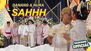 AKAD NIKAH DANANG amp NURA SAHHH [upl. by Bonni379]