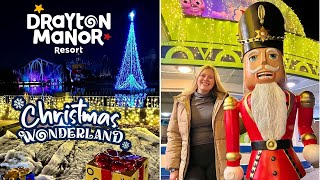 Drayton Manor Christmas Wonderland Vlog 2023 [upl. by Pansir873]