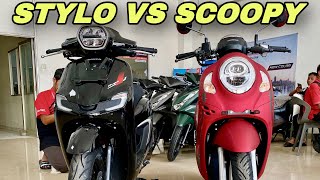 HONDA STYLO 160 DENGAN SCOOPY 🔥🔥🔥 PILIH MANA NIH ⁉️ [upl. by Talich]