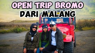 open trip bromo dari malang [upl. by Bridge]