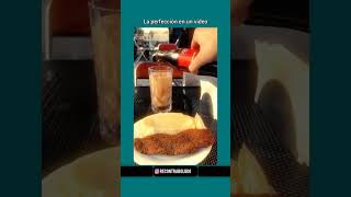 Milanesa con puré 🤤🤤 que cosa rica food home youtube yt viralvideo [upl. by Hinkel]