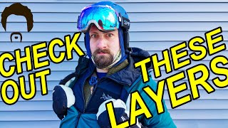 My Ski Clothing  How to dress for skiing and snowboarding [upl. by Kikelia]