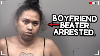 Boyfriend Beater violently kicks cop during arrest  Police Bodycam [upl. by Mar]