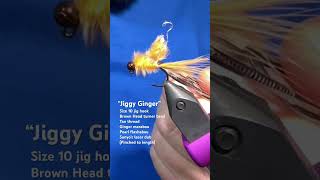 “Jiggy Ginger” Damselfly Nymph Fly Pattern  Fly Tying Tutorial [upl. by Isador783]