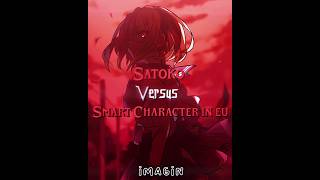 Satoko Houjou vs Smart Characters in EQU  Higurashi When They Cry vs Scd higurashiwhentheycry [upl. by Arabrab]