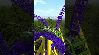 vertical intamin coaster rollercoaster nolimits2 concept [upl. by Talie]