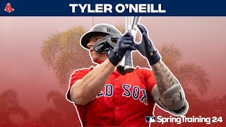 Wired Red Sox Outfielder Tyler ONeill Micd Up in Fort Myers [upl. by Ahsratal]