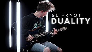 Slipknot  Duality  Cole Rolland Guitar Cover [upl. by Anehs]